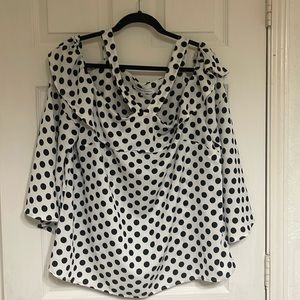 Off the shoulder blouse